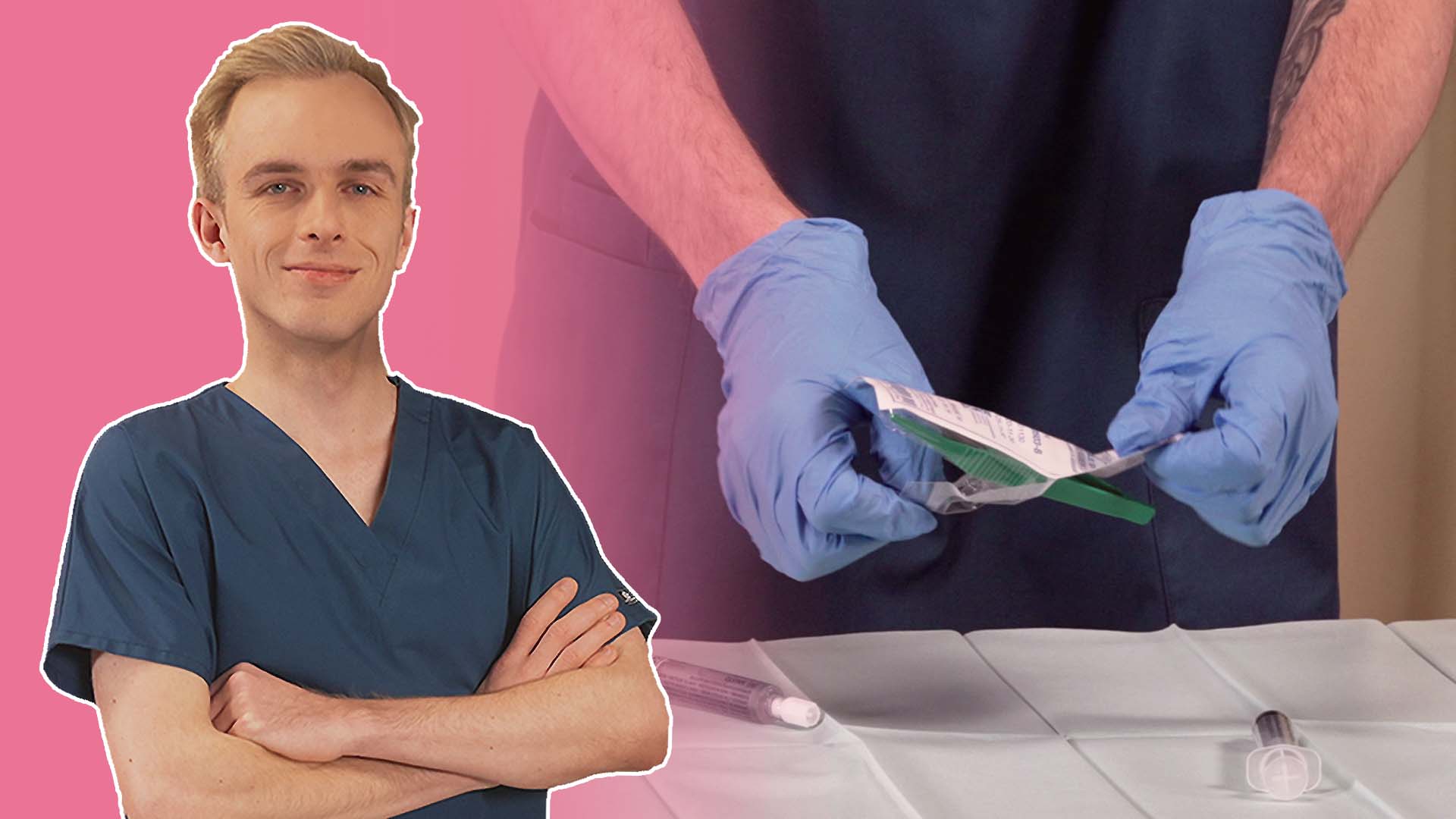 Vorbereitung eines sterilen Arbeitsplatzes (Grundlagen)